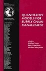 Couverture_Quantitative Models For Supply Chain Management