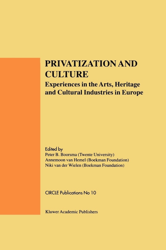Front cover_Privatization And Culture