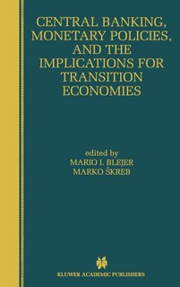 Front cover_Central Banking, Monetary Policies, and the Implications for Transition Economies