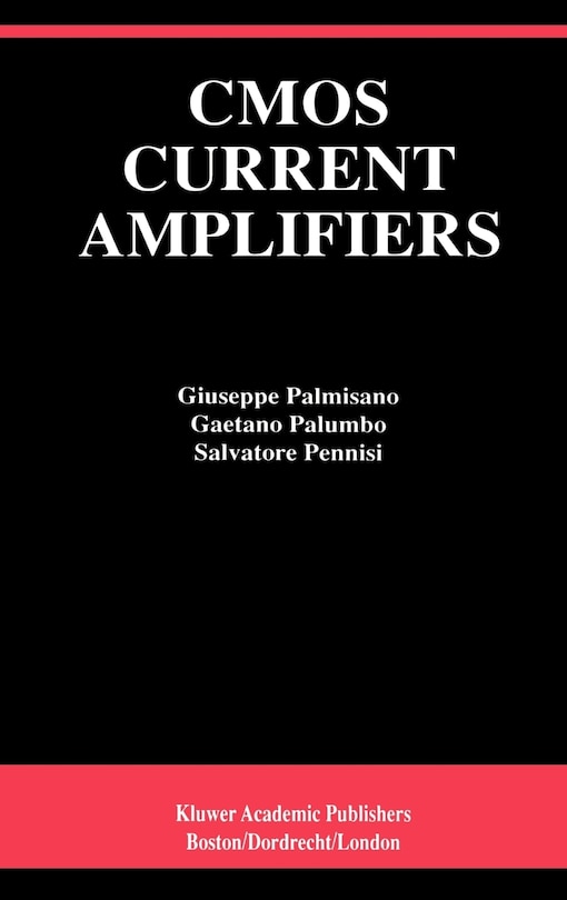 Front cover_Cmos Current Amplifiers