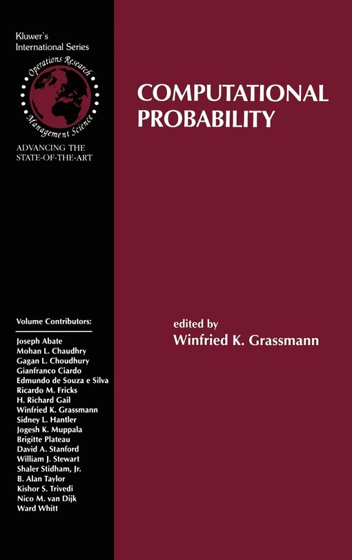Front cover_Computational Probability