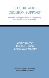 Front cover_Electre And Decision Support