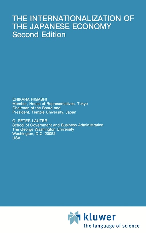 Couverture_The Internationalization of the Japanese Economy
