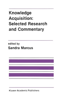 Couverture_Knowledge Acquisition: Selected Research and Commentary
