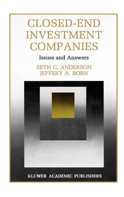 Front cover_Closed-End Investment Companies