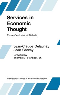 Front cover_Services in Economic Thought
