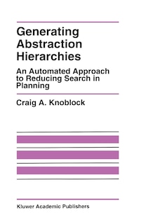Front cover_Generating Abstraction Hierarchies