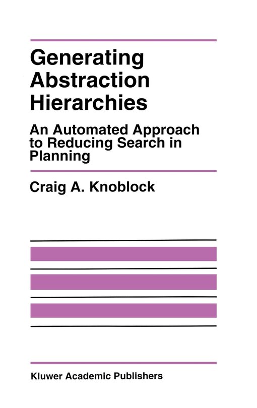 Front cover_Generating Abstraction Hierarchies