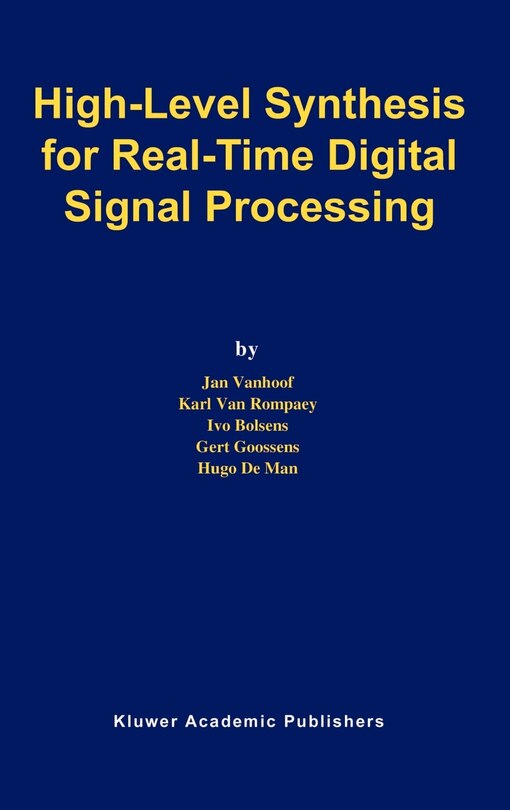 Front cover_High-Level Synthesis for Real-Time Digital Signal Processing