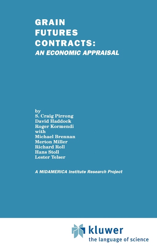 Couverture_Grain Futures Contracts: An Economic Appraisal