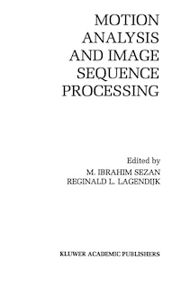 Front cover_Motion Analysis and Image Sequence Processing