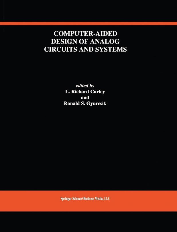 Couverture_Computer-Aided Design of Analog Circuits and Systems