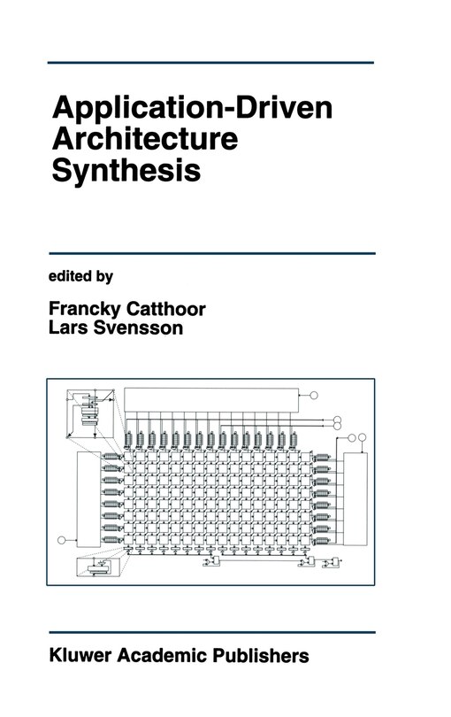 Couverture_Application-Driven Architecture Synthesis