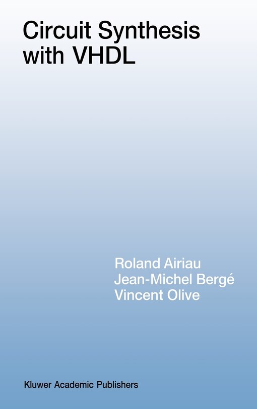 Front cover_Circuit Synthesis with VHDL