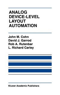 Front cover_Analog Device-level Layout Automation