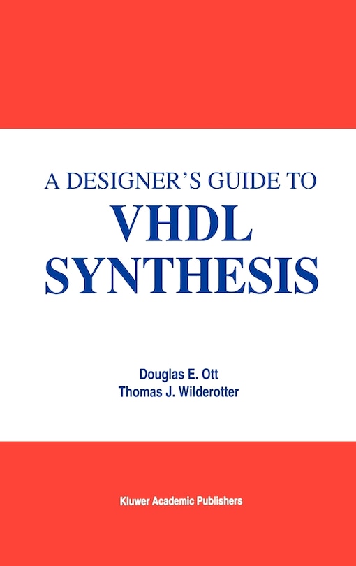 Front cover_A Designer's Guide to VHDL Synthesis