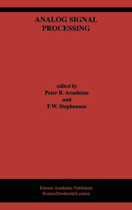 Couverture_Analog Signal Processing