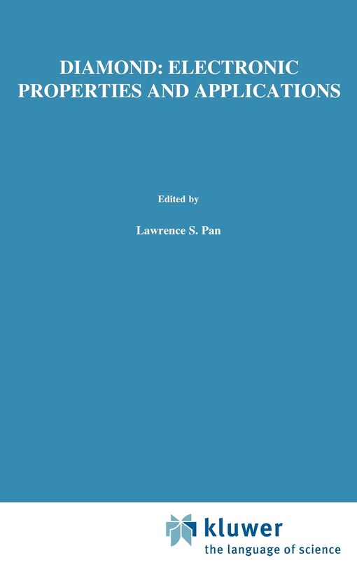 Couverture_Diamond: Electronic Properties and Applications