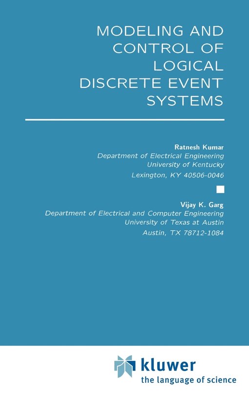Front cover_Modeling and Control of Logical Discrete Event Systems