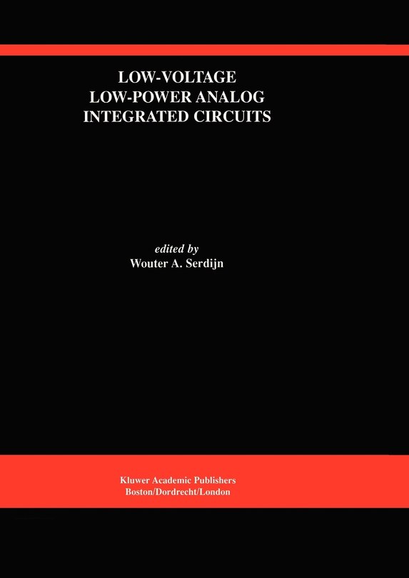 Front cover_Low-Voltage Low-Power Analog Integrated Circuits
