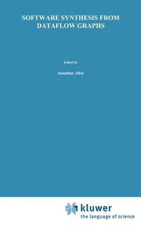 Couverture_Software Synthesis from Dataflow Graphs