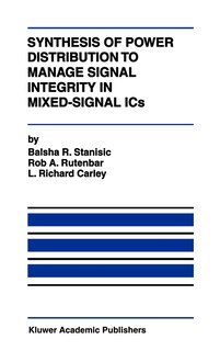 Front cover_Synthesis of Power Distribution to Manage Signal Integrity in Mixed-Signal ICs