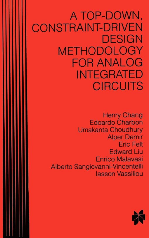 Couverture_A Top-Down Constraint-Driven Design Methodology for Analog Integrated Circuits
