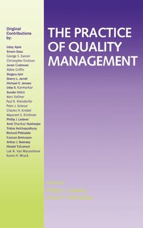 Front cover_The Practice Of Quality Management