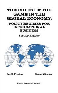 Front cover_The Rules of the Game in the Global Economy