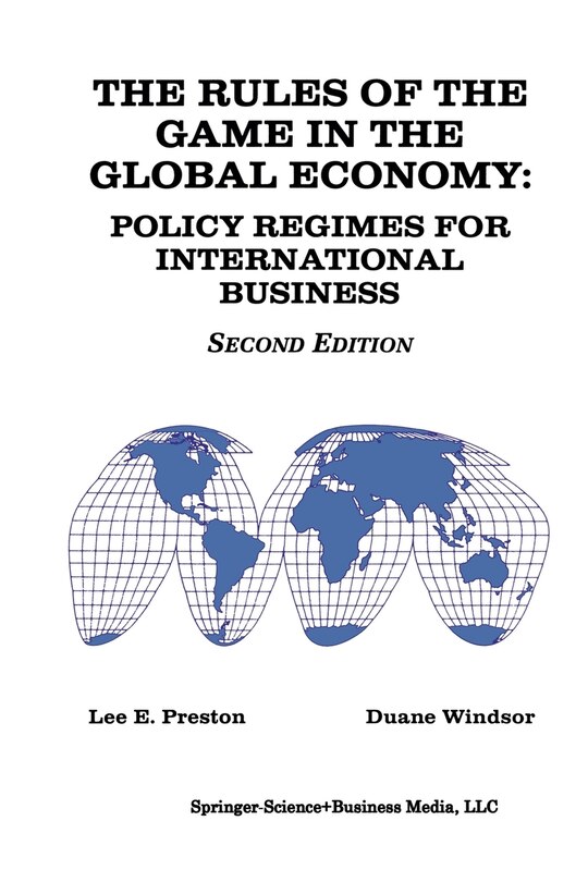 Front cover_The Rules of the Game in the Global Economy