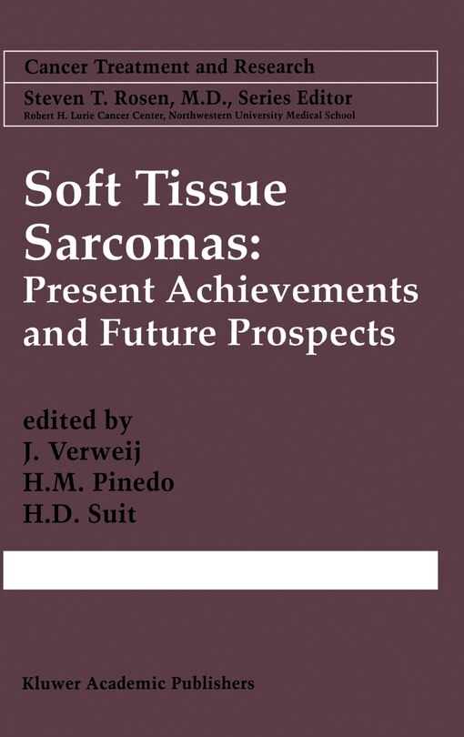 Front cover_Soft Tissue Sarcomas: Present Achievements and Future Prospects