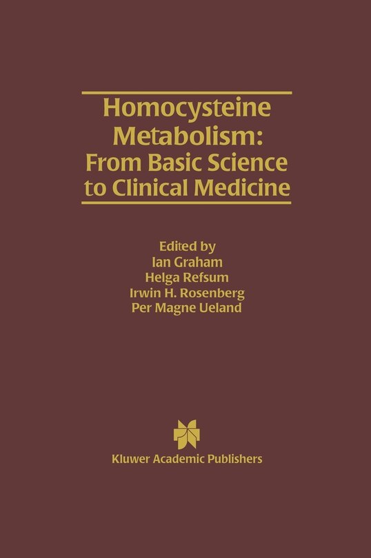 Front cover_Homocysteine Metabolism: From Basic Science to Clinical Medicine
