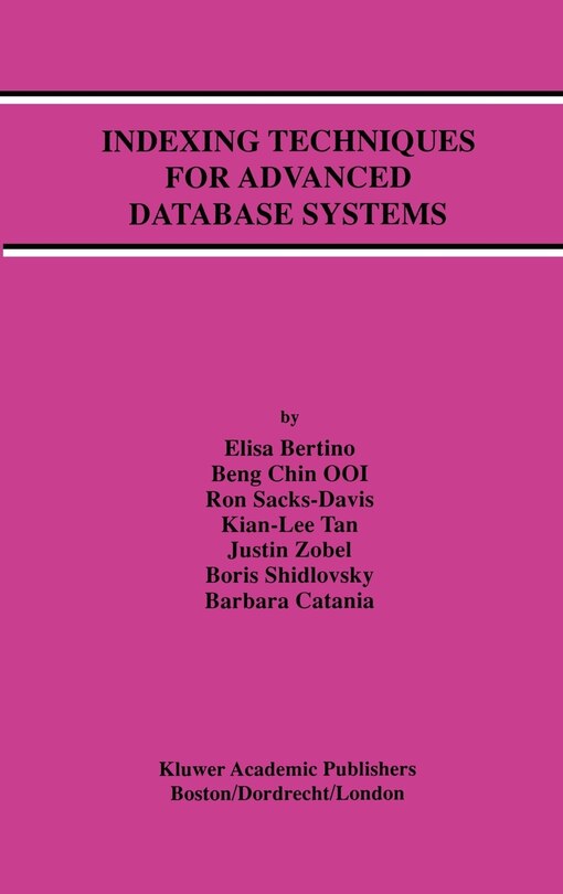 Front cover_Indexing Techniques for Advanced Database Systems
