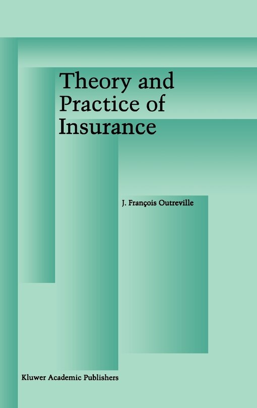 Front cover_Theory and Practice of Insurance