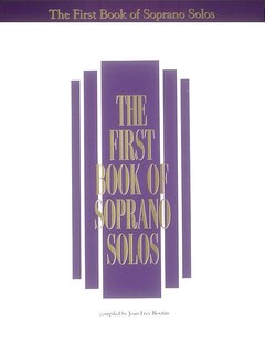 Couverture_The First Book of Soprano Solos