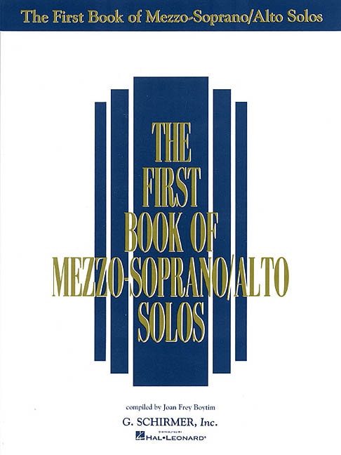 Front cover_The First Book of Mezzo-Soprano/Alto Solos