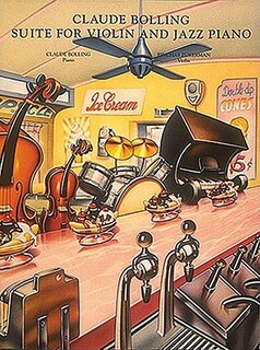 Front cover_Claude Bolling - Suite for Violin and Jazz Piano