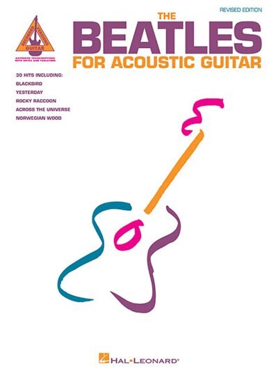 Front cover_The Beatles for Acoustic Guitar  Edition