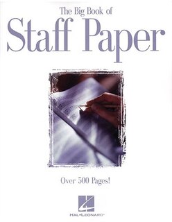 Couverture_The Big Book of Staff Paper