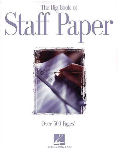 Couverture_The Big Book of Staff Paper