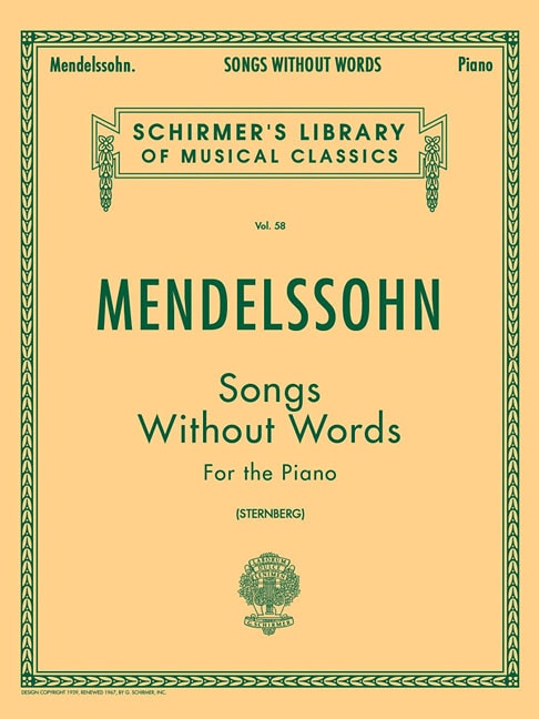 Front cover_Songs Without Words