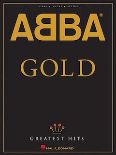 Couverture_ABBA - Gold: Greatest Hits - Piano/Vocal/Guitar Songbook with Color Photos
