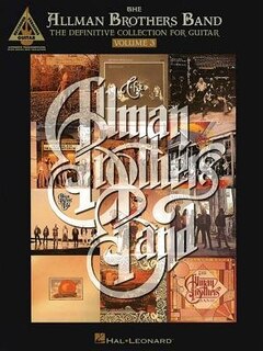 Couverture_The Allman Brothers Band - The Definitive Collection For Guitar - Volume 3