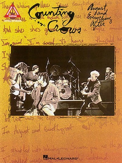 Couverture_Counting Crows - August & Everything After
