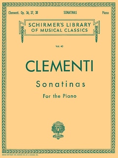 Front cover_12 Sonatinas, Op. 36, 37, 38
