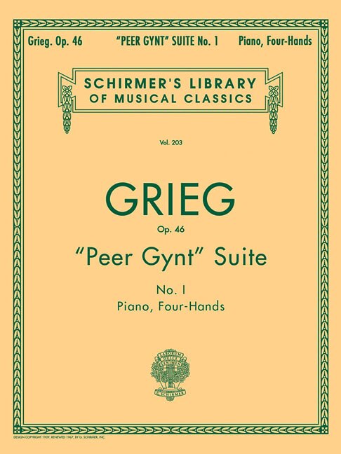 Couverture_Peer Gynt Suite No. 1, Op. 46