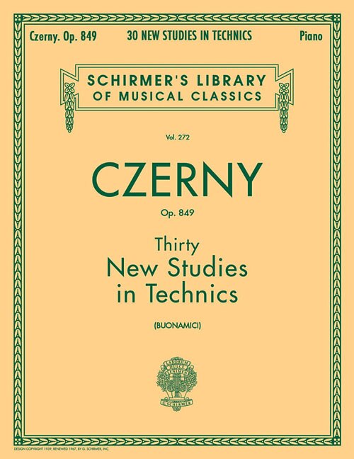 Couverture_Thirty New Studies in Technics, Op. 849