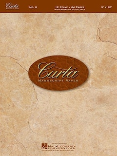 Couverture_Carta Manuscript Paper No. 8 - Basic