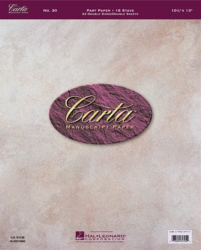Carta Manuscript Paper No. 30 - Mid-Range