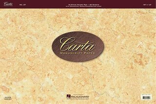 Couverture_Carta Manuscript Paper No. 27 - Professional